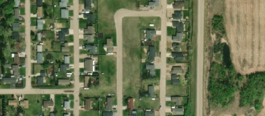Satellite view of Lot 4, Block 18, Plan 67Y04244, Langenburg, SK