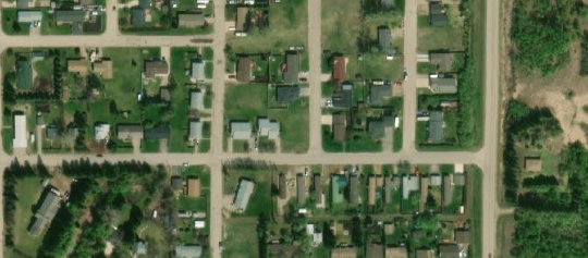 Satellite view of Lot 23, Block 17, Plan 67Y04244, Langenburg, SK