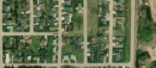 Satellite view of Lot 20, Block 17, Plan 67Y04244, Langenburg, SK