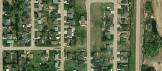Satellite view of Lot 18, Block 17, Plan 67Y04244, Langenburg, SK