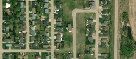 Satellite view of Lot 16, Block 17, Plan 67Y04244, Langenburg, SK