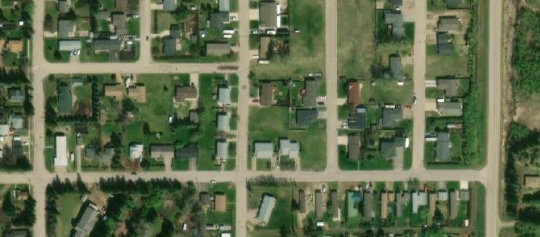 Satellite view of Lot 26, Block 17, Plan 67Y04244, Langenburg, SK