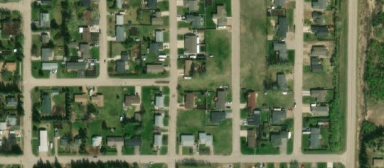 Satellite view of Lot 28, Block 17, Plan 67Y04244, Langenburg, SK
