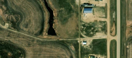 Satellite view of 114 7th Street East, Carlyle, SK