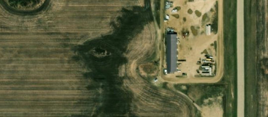 Satellite view of 122 7th Street East, Carlyle, SK