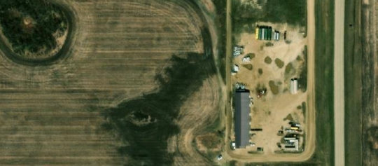 Satellite view of 120 7th Street East, Carlyle, SK