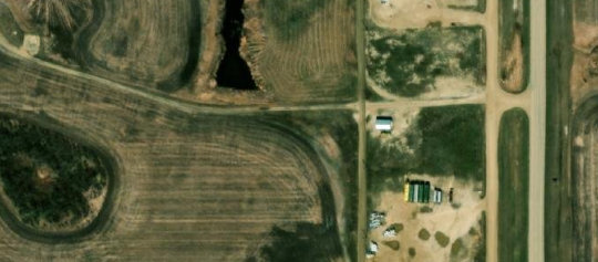 Satellite view of 116 7th Street East, Carlyle, SK