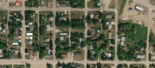 Satellite view of 810 Galt Street, Whitewood, SK