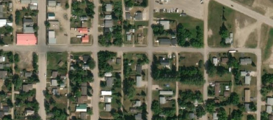 Satellite view of 802 Southesk Street, Whitewood, SK