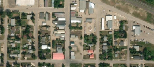 Satellite view of 713 Cartier Street, Whitewood, SK