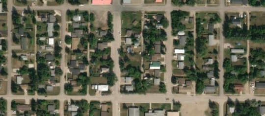 Satellite view of 815 Lalonde Street, Whitewood, SK