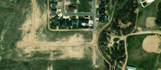 Satellite view of 240 Ruckle Road, Carlyle, SK