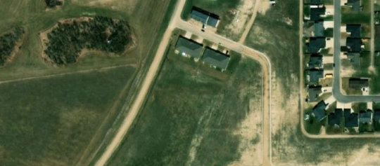 Satellite view of 600 Main Street, Carlyle, SK