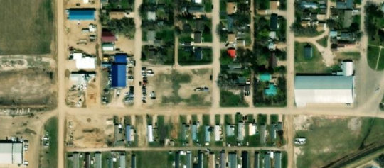 Satellite view of 324 6th Street West, Carlyle, SK