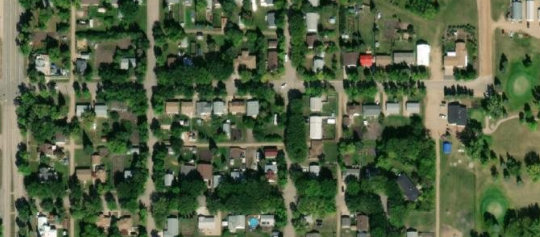 Satellite view of Lot 8 Block 8 Plan X3031, Canora, SK