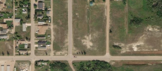 Satellite view of 182 Toronto Street, Melville, SK