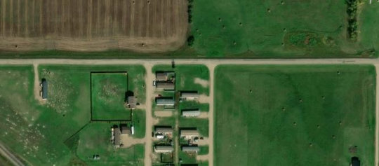 Satellite view of 193 Robinson Avenue, Macoun, SK