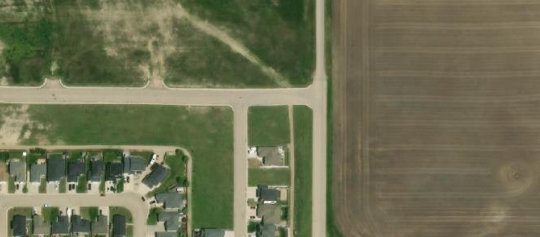 Satellite view of 852 McTaggart Drive, Weyburn, SK