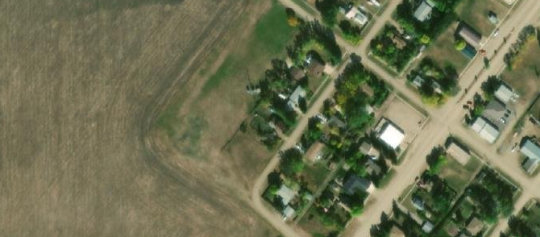 Satellite view of 220 Blanchard Street, Sedley, SK