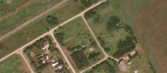Satellite view of Kandahar, SK, RM of Big Quill, SK