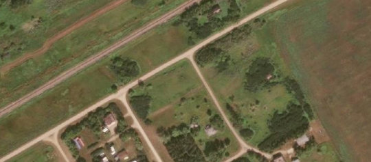 Satellite view of Kandahar, SK, RM of Big Quill, SK