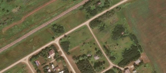 Satellite view of Kandahar, SK, RM of Big Quill, SK