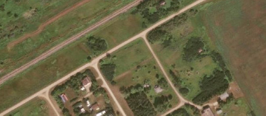 Satellite view of Kandahar, SK, RM of Big Quill, SK