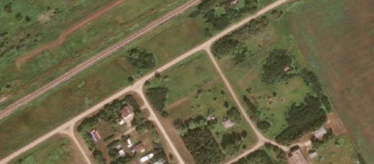 Satellite view of Kandahar, SK, RM of Big Quill, SK