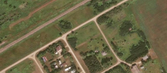 Satellite view of Kandahar, SK, RM of Big Quill, SK