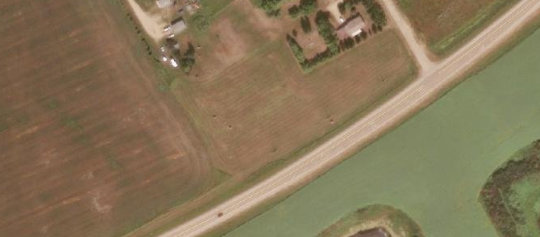 Satellite view of Kandahar, SK, RM of Big Quill, SK