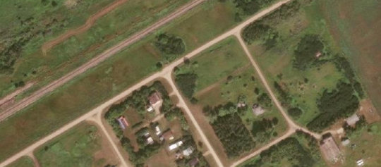 Satellite view of Kandahar, SK, RM of Big Quill, SK