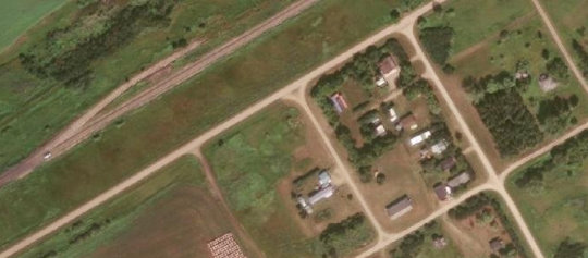 Satellite view of Kandahar, SK, RM of Big Quill, SK