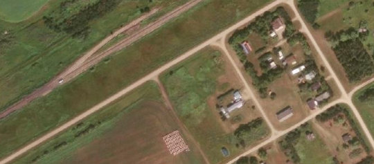 Satellite view of Kandahar, SK, RM of Big Quill, SK