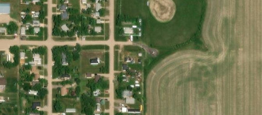 Satellite view of 230 Victoria Street, Lang, SK
