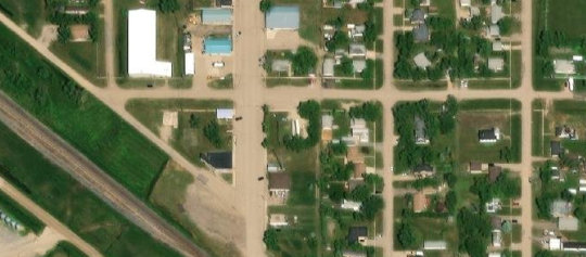 Satellite view of 222 Main Street, Lang, SK