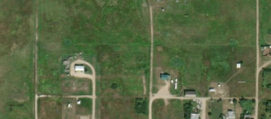 Satellite view of Dafoe, SK, RM of Big Quill, SK