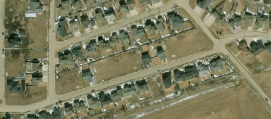 Satellite view of 74 Orr Drive, Melfort, SK