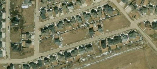 Satellite view of 72 Orr Drive, Melfort, SK