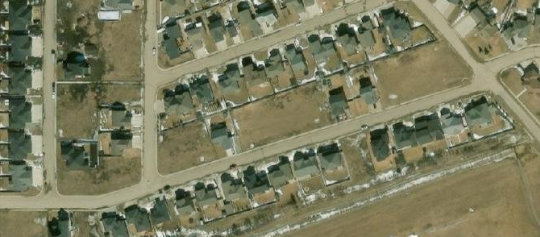 Satellite view of 70 Orr Drive, Melfort, SK