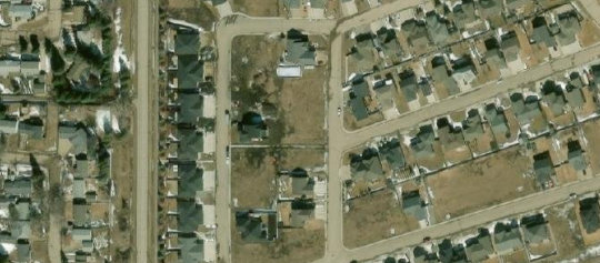 Satellite view of 7 Carson Street, Melfort, SK
