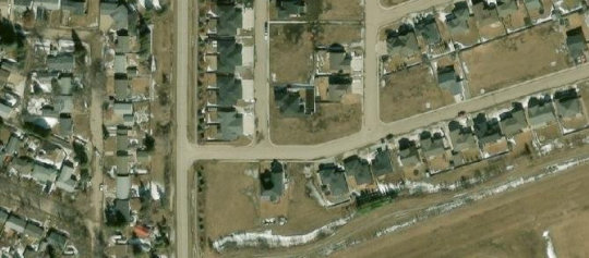 Satellite view of 42 Orr Drive, Melfort, SK