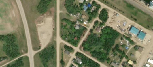 Satellite view of Lot 15 Block 9 Plan AM1540, Bulyea, SK