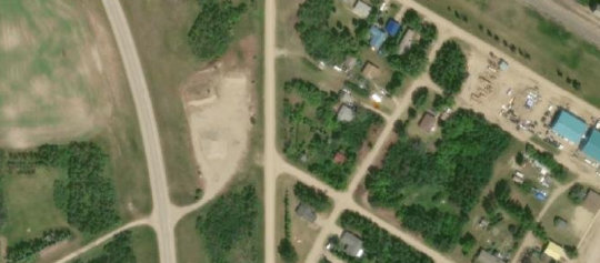 Satellite view of Lot 19 Block 9 Plan AM1540, Bulyea, SK
