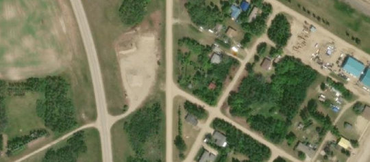 Satellite view of Lot 18 Block 9 Plan AM1540, Bulyea, SK