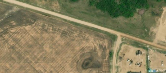 Satellite view of 17-23 Appleby Road, Lanigan, SK
