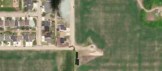 Satellite view of Lot 2 Block 93 Plan 102465615, Humboldt, SK