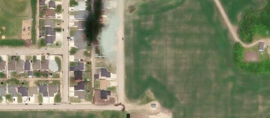 Satellite view of Lot 5 Block 93 Plan 102465615, Humboldt, SK