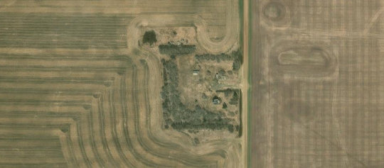Satellite view of Portion of SE 15-32-23-W2, RM of Usborne, SK