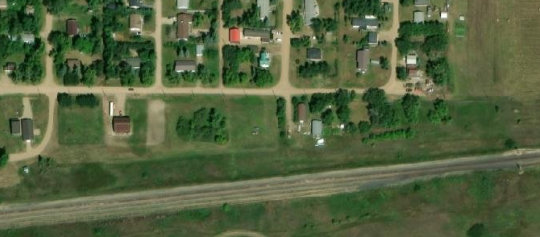 Satellite view of Lot 7, Block 31, Plan R3833, Mortlach, SK