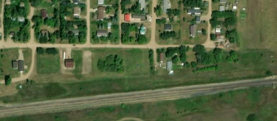 Satellite view of Lot 6, Block 31, Plan R3833, Mortlach, SK